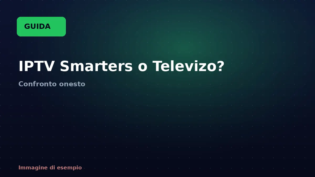 Confronto grafico tra i principali player IPTV per piattaforma e funzioni